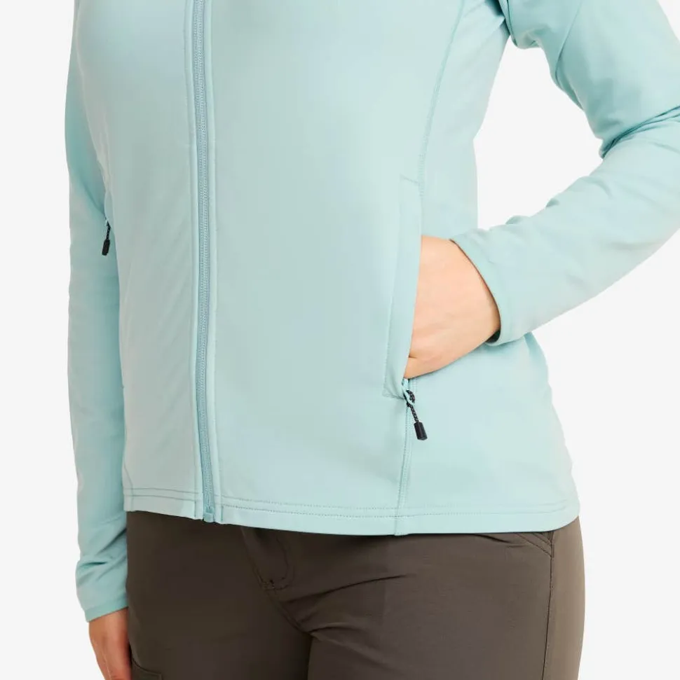 Evolution Light Stretch Fleece Hoodie Dame