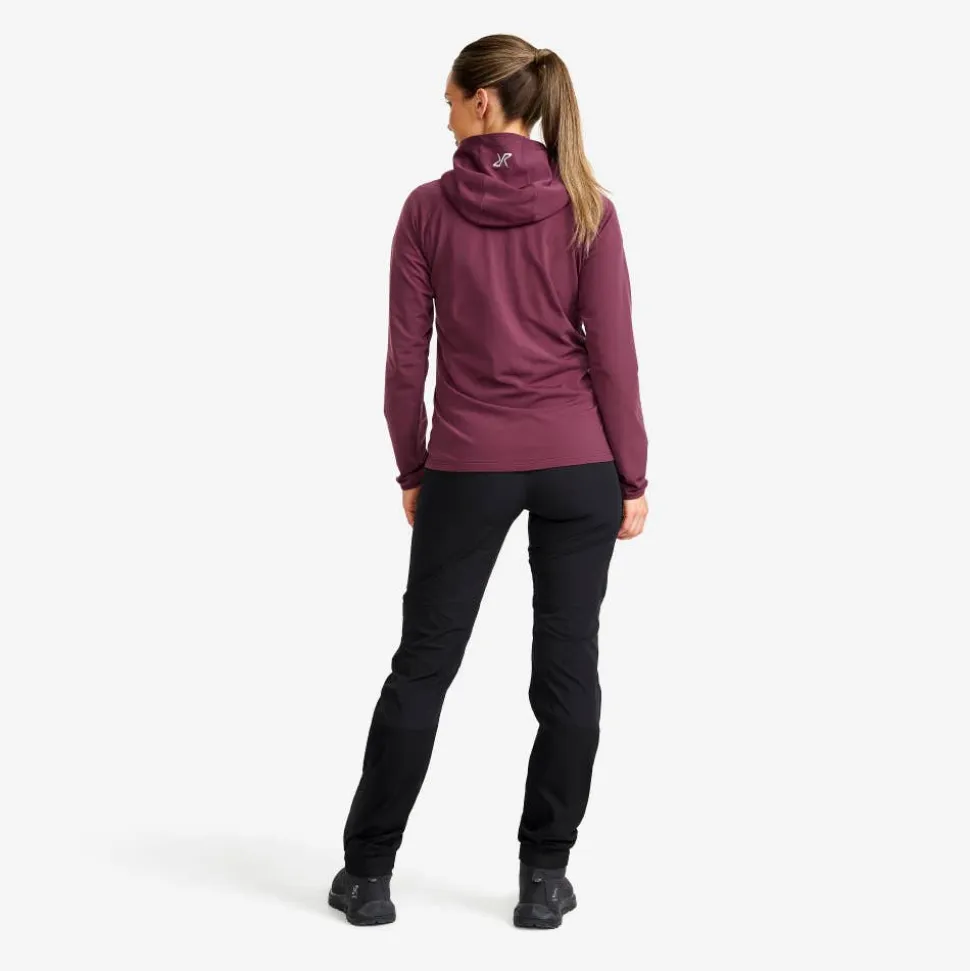 Evolution Light Stretch Fleece Hoodie Dame