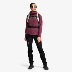 Evolution Light Stretch Fleece Hoodie Dame