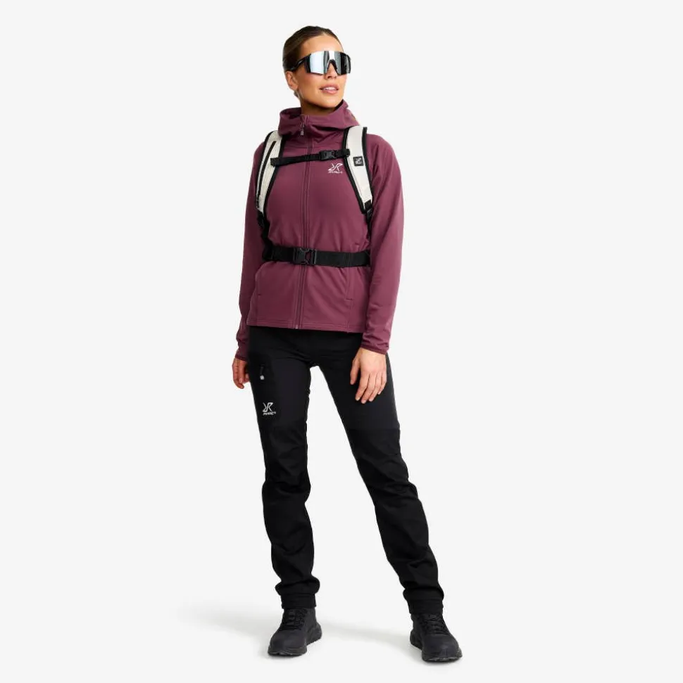 Evolution Light Stretch Fleece Hoodie Dame