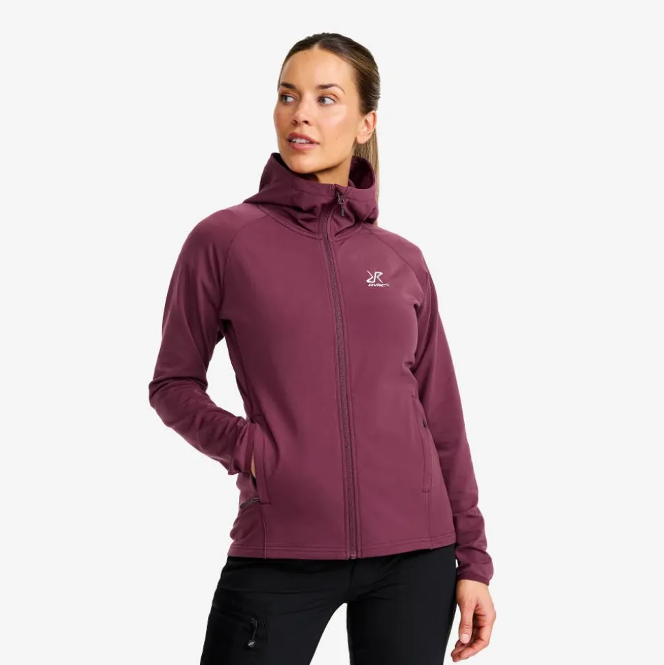 Evolution Light Stretch Fleece Hoodie Dame