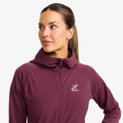 Evolution Light Stretch Fleece Hoodie Dame