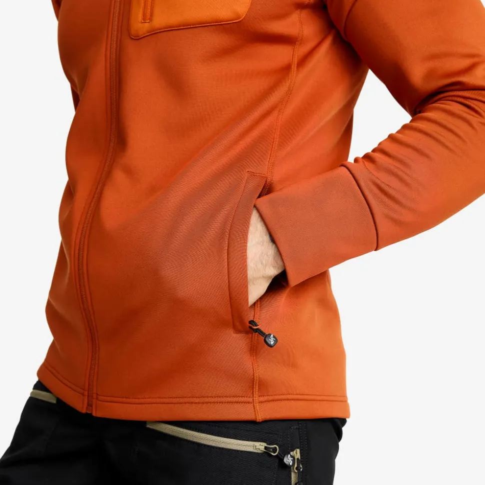 Evolution Stretch Fleece Hoodie Herre