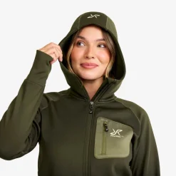 Evolution Stretch Fleece Hoodie Dame