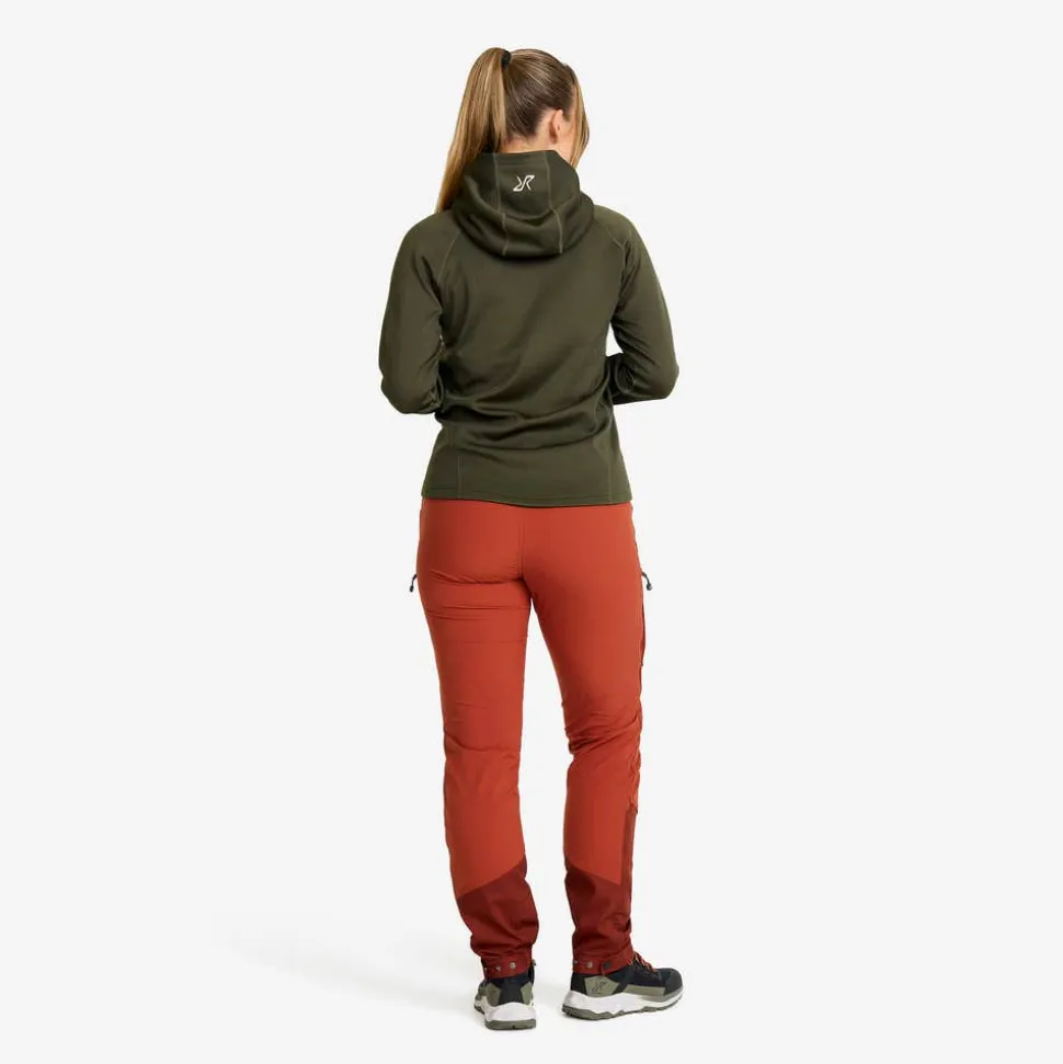 Evolution Stretch Fleece Hoodie Dame