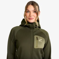 Evolution Stretch Fleece Hoodie Dame