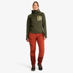 Evolution Stretch Fleece Hoodie Dame