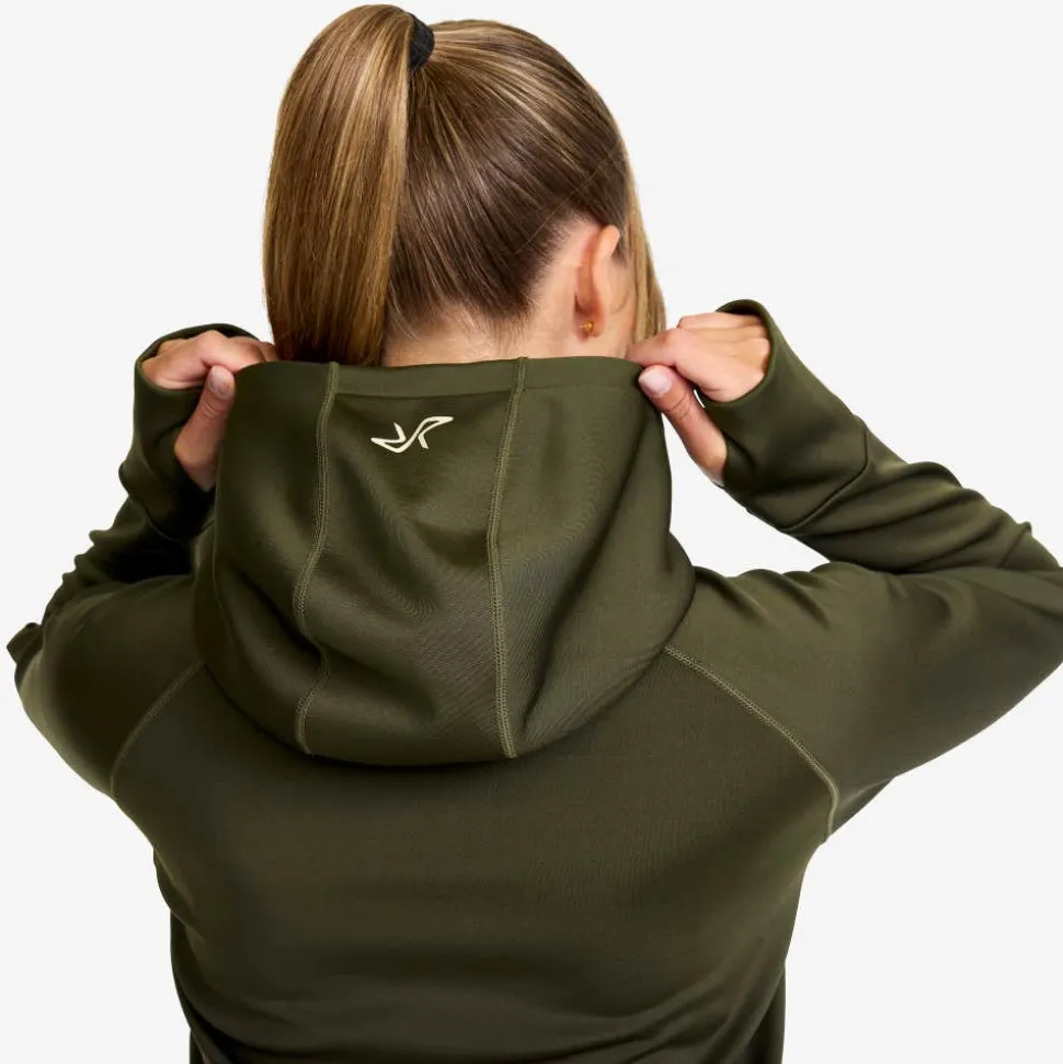 Evolution Stretch Fleece Hoodie Dame