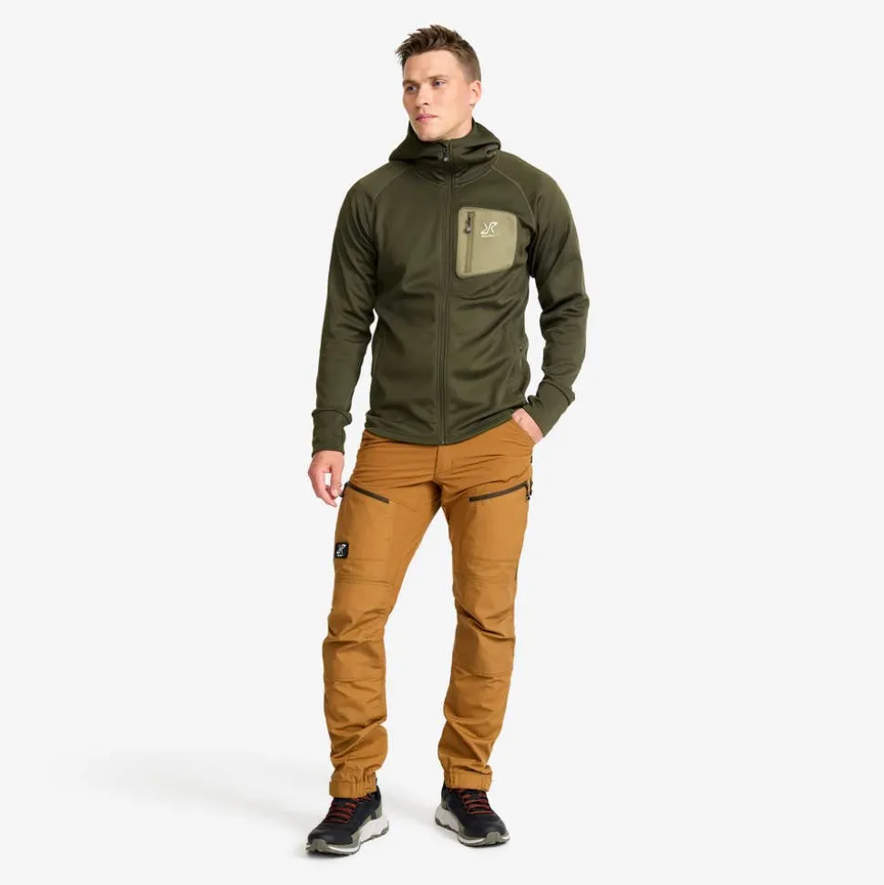 Evolution Stretch Fleece Hoodie Herre
