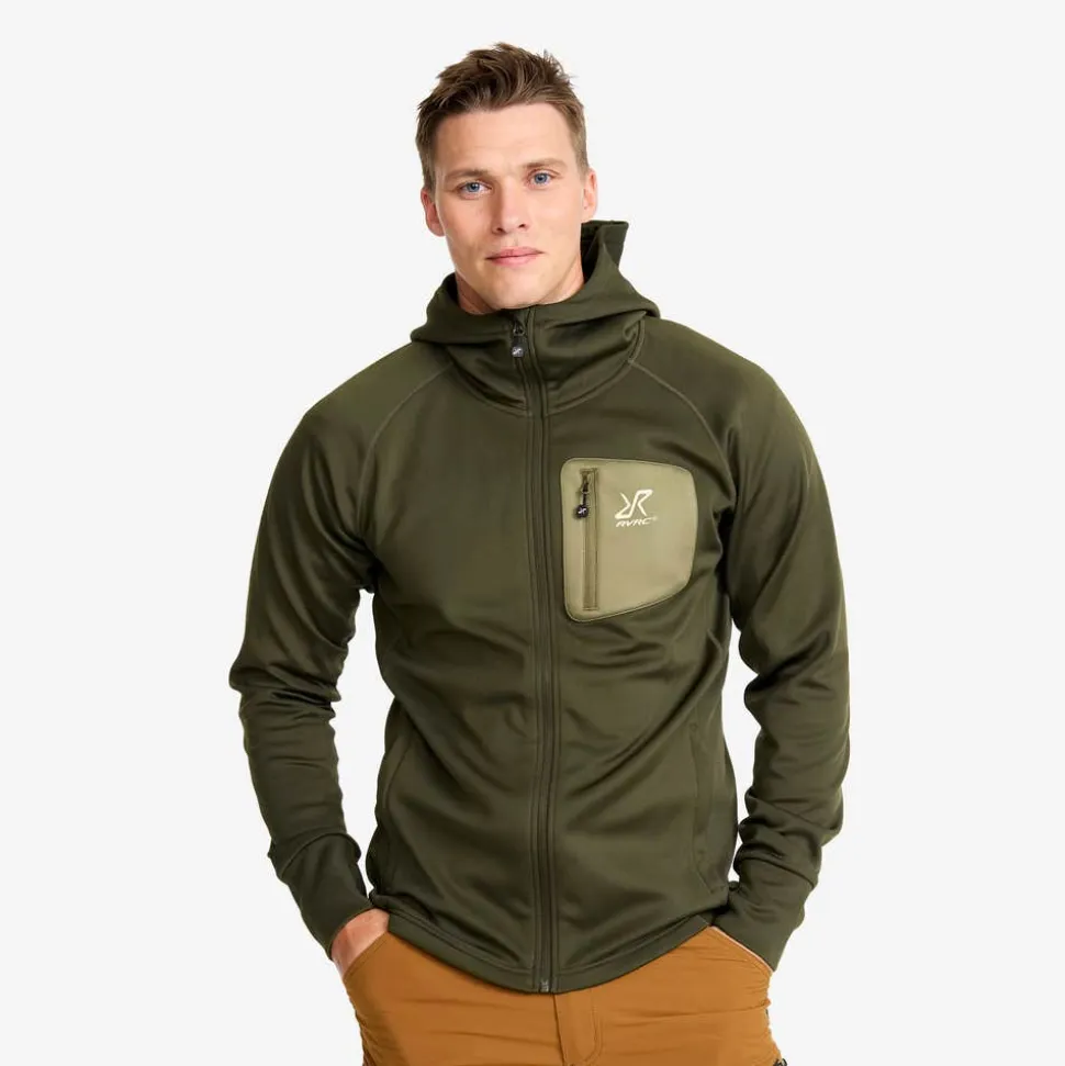 Evolution Stretch Fleece Hoodie Herre