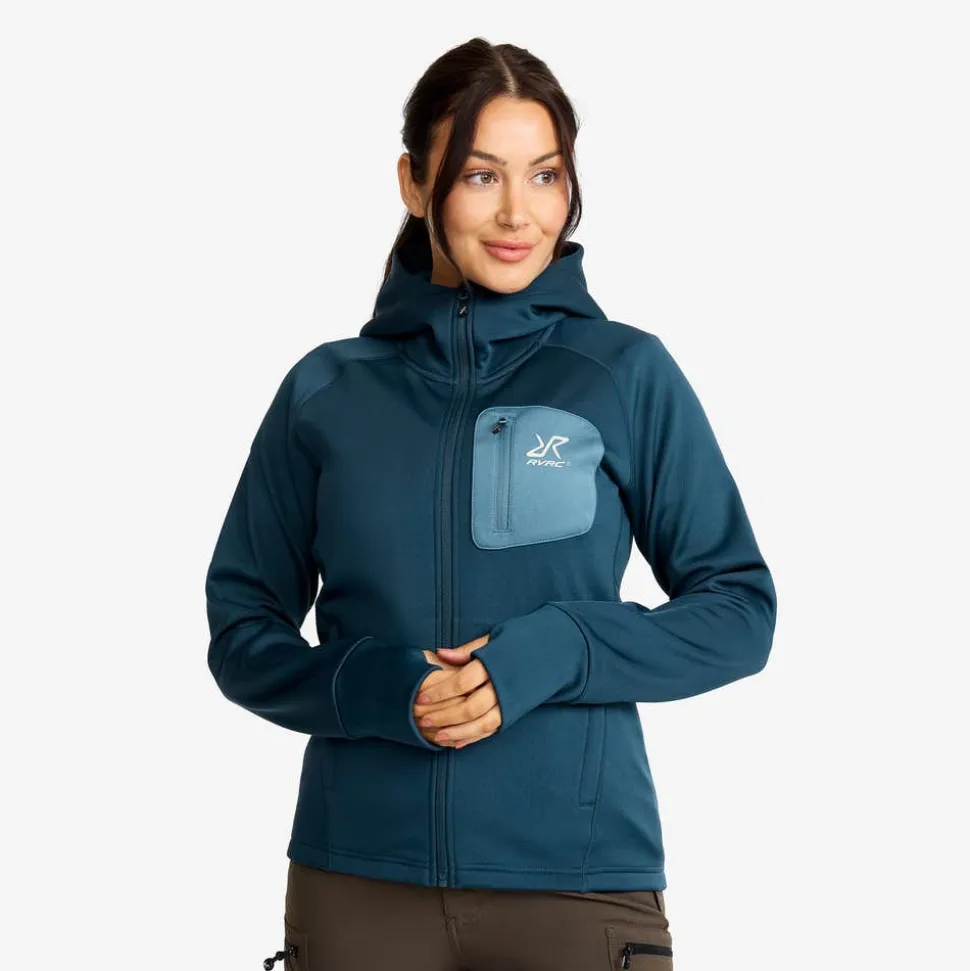Evolution Stretch Fleece Hoodie Dame