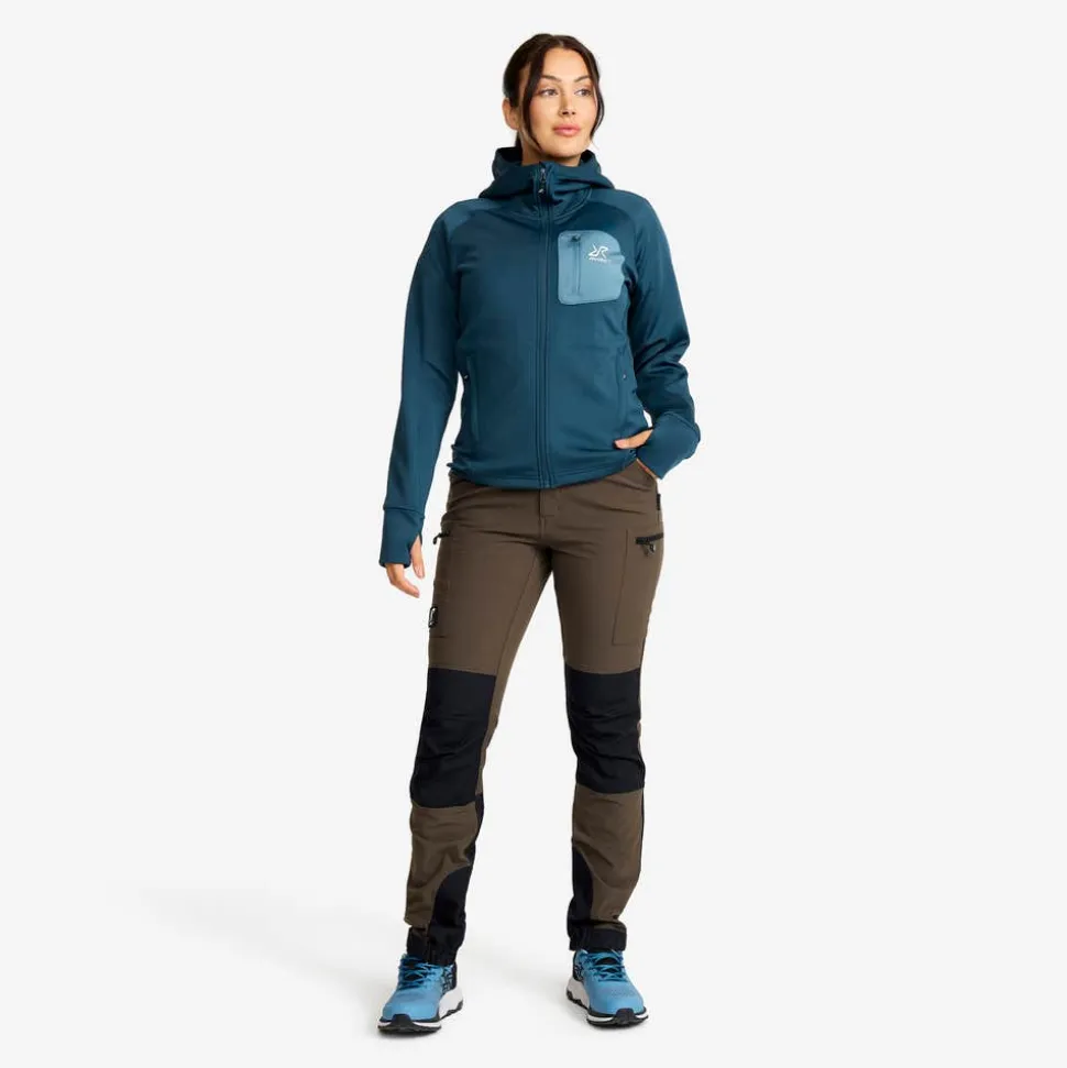 Evolution Stretch Fleece Hoodie Dame