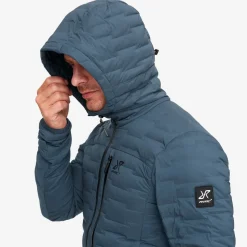 Flex Stretch Hooded Down Jacket Herre