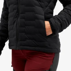 Flex Stretch Hooded Down Jacket Dame