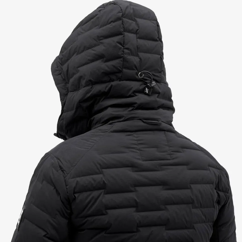 Flex Stretch Hooded Down Jacket Dame