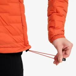 Flex Stretch Hooded Down Jacket Dame