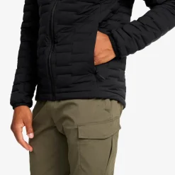 Flex Stretch Hooded Down Jacket Herre