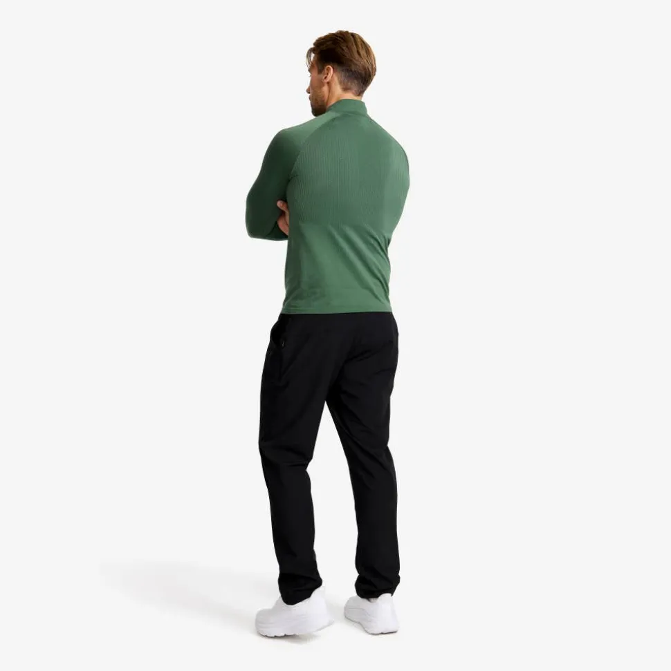 Focus Half-zip Seamless Top Herre