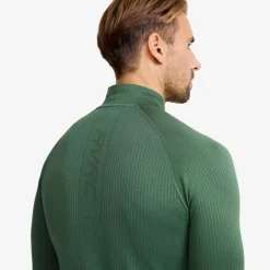 Focus Half-zip Seamless Top Herre