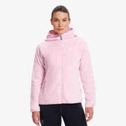 Fog Fluffy Hooded Fleece Dame