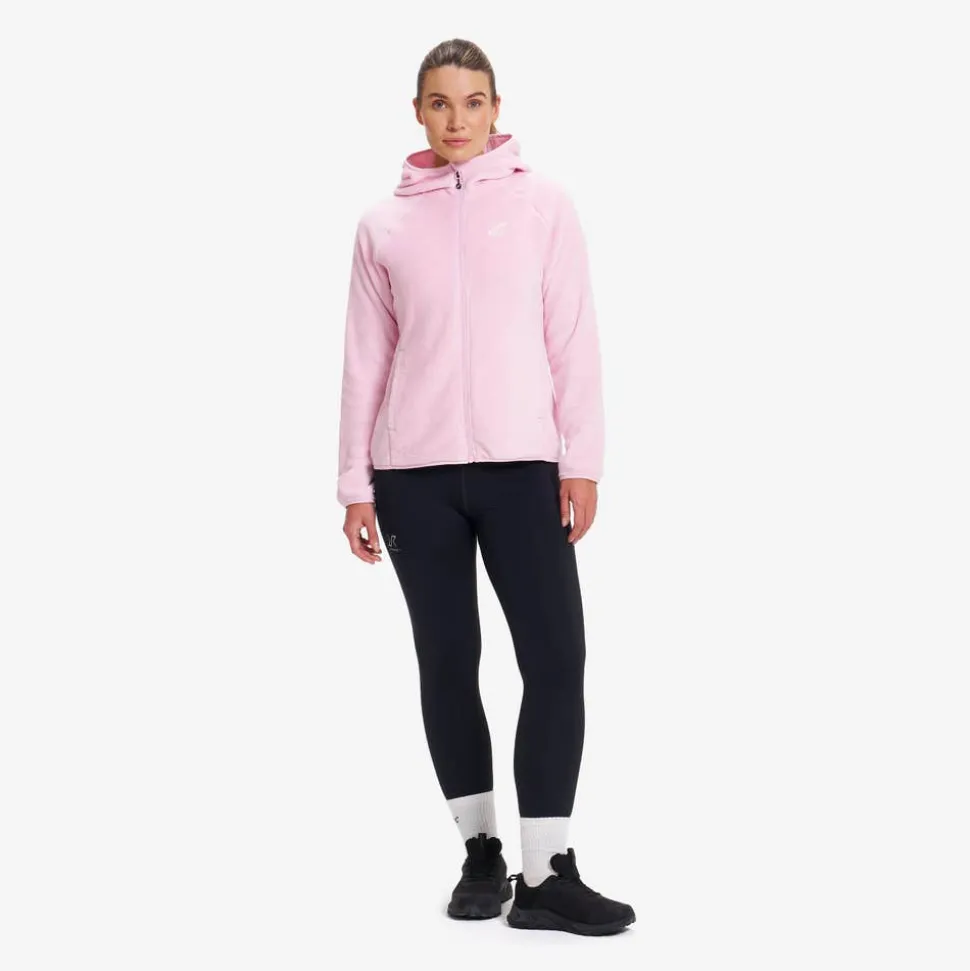 Fog Fluffy Hooded Fleece Dame