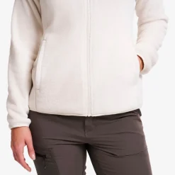 Fog Fluffy Hooded Fleece Dame