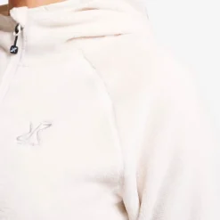 Fog Fluffy Hooded Fleece Dame