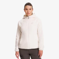 Fog Fluffy Hooded Fleece Dame