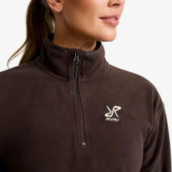 Hiker Cropped Half-zip Fleece Dame