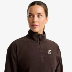 Hiker Cropped Half-zip Fleece Dame
