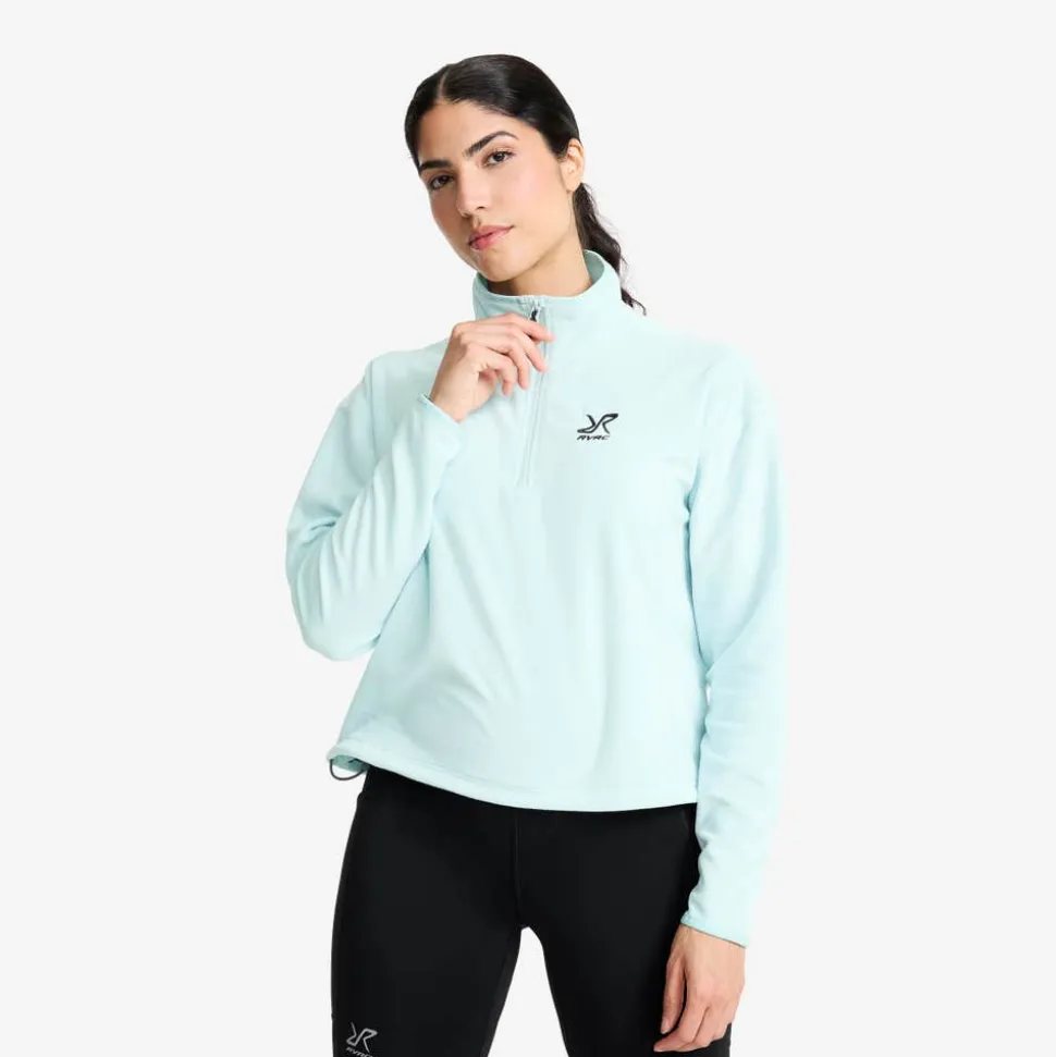 Hiker Cropped Half-zip Fleece Dame
