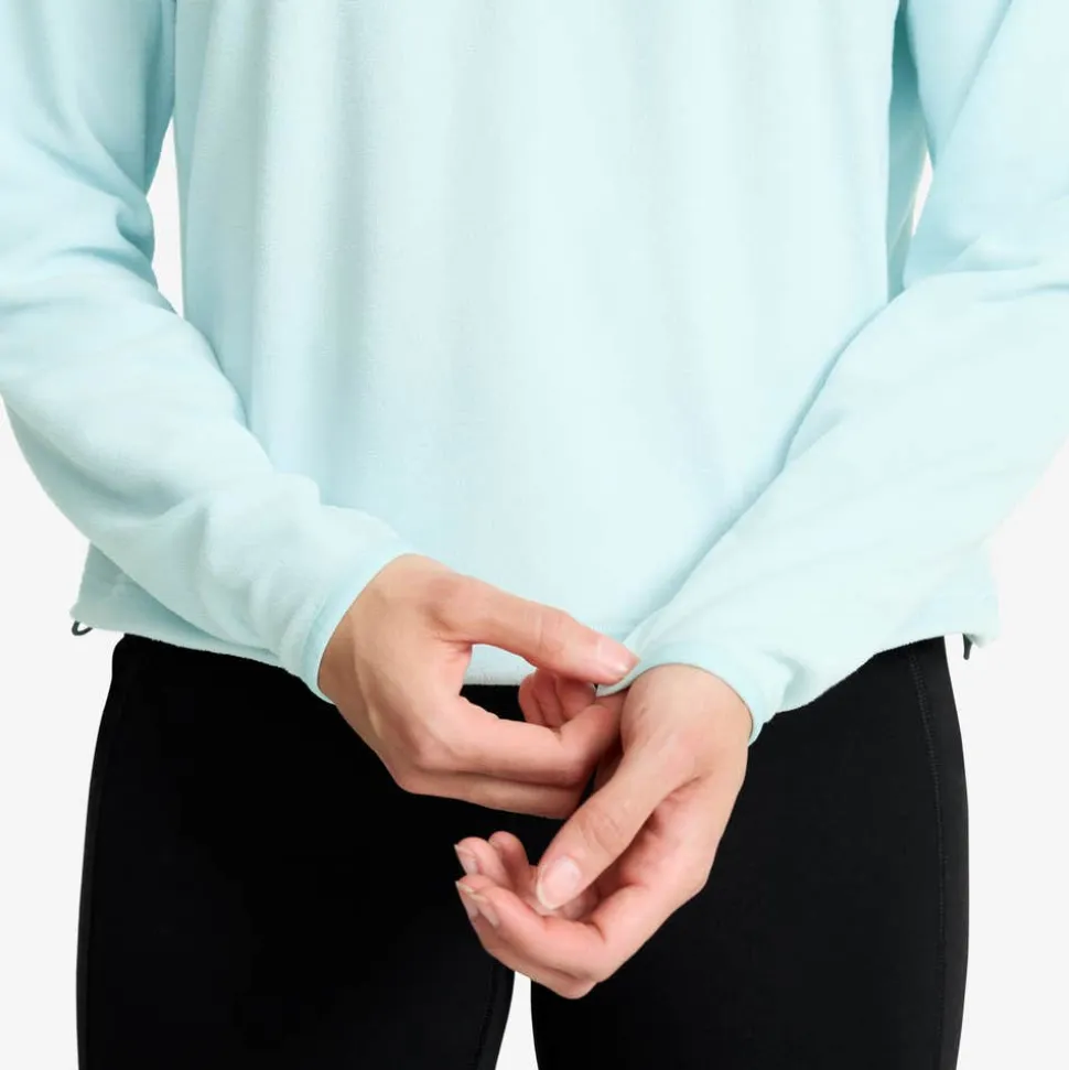 Hiker Cropped Half-zip Fleece Dame