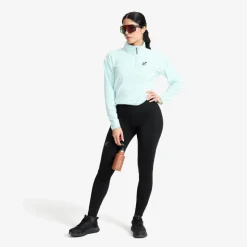 Hiker Cropped Half-zip Fleece Dame