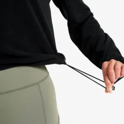 Hiker Cropped Half-zip Fleece Dame