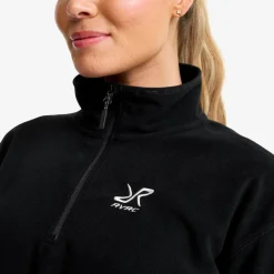 Hiker Cropped Half-zip Fleece Dame
