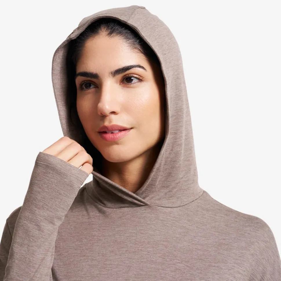 Impulse Active Cropped Hoodie Dame