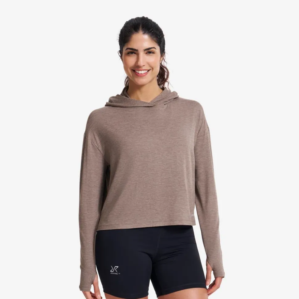 Impulse Active Cropped Hoodie Dame