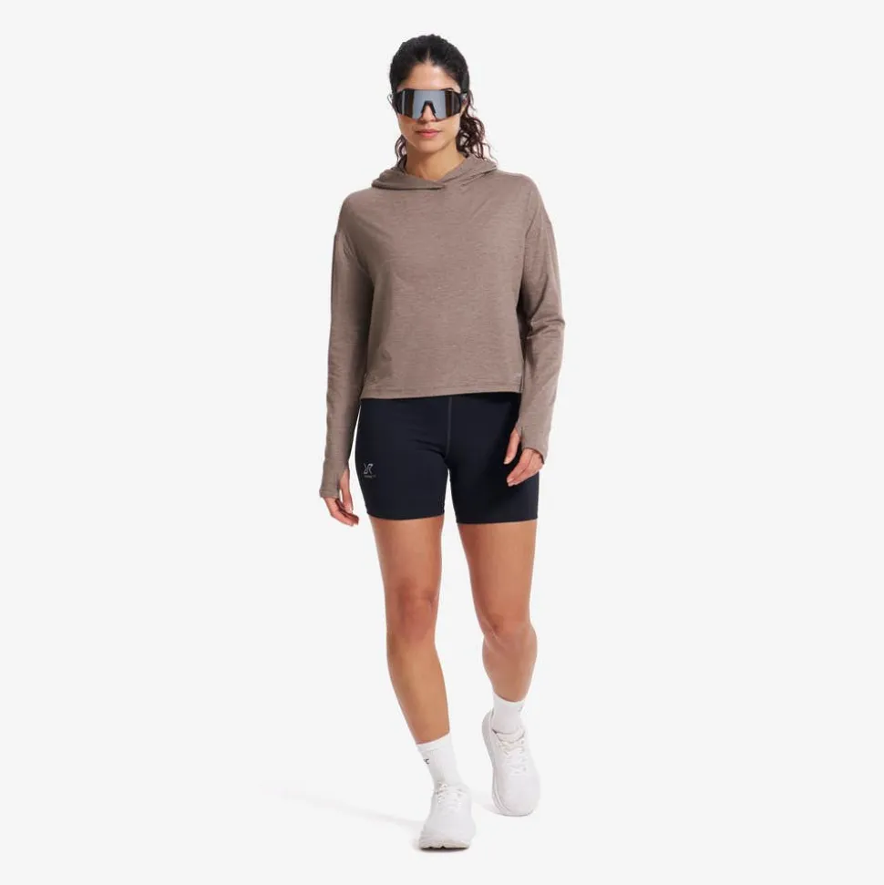 Impulse Active Cropped Hoodie Dame
