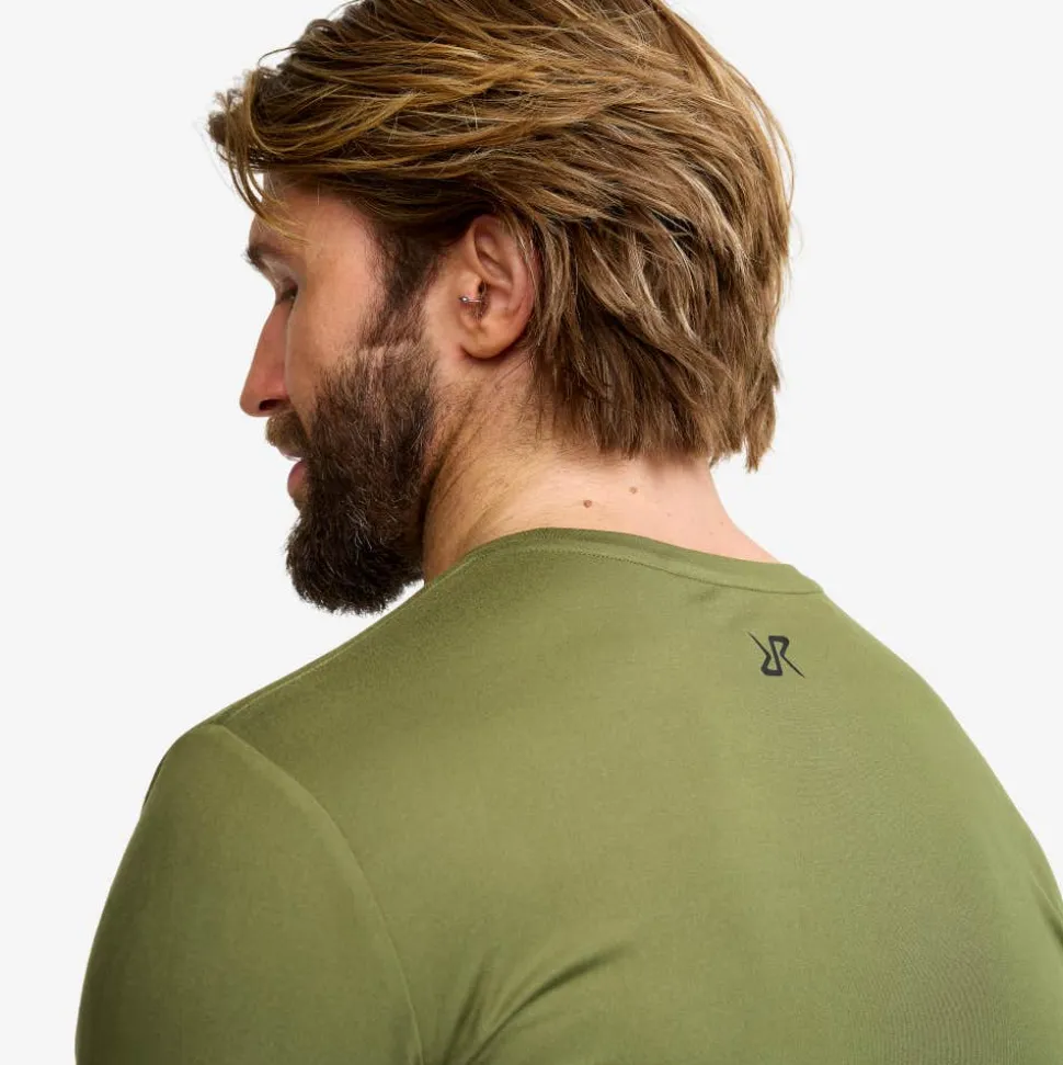 Mission Logo Long-sleeved T-shirt Herre