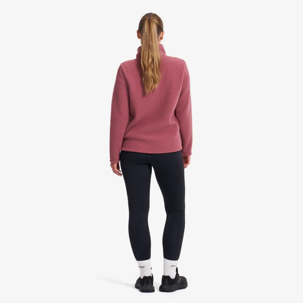 Moss Pile Fleece Jacket Dame