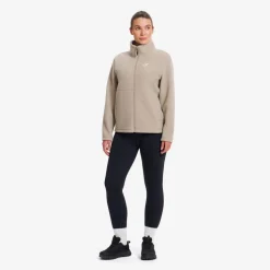 Moss Pile Fleece Jacket Dame