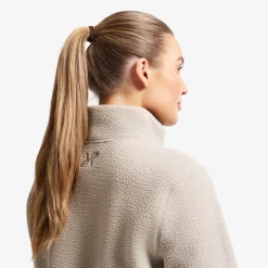 Moss Pile Fleece Jacket Dame