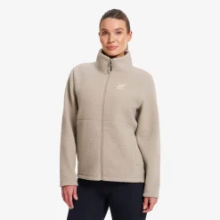 Moss Pile Fleece Jacket Dame