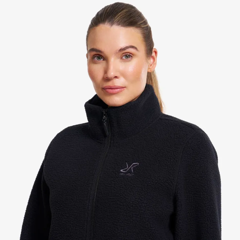 Moss Pile Fleece Jacket Dame