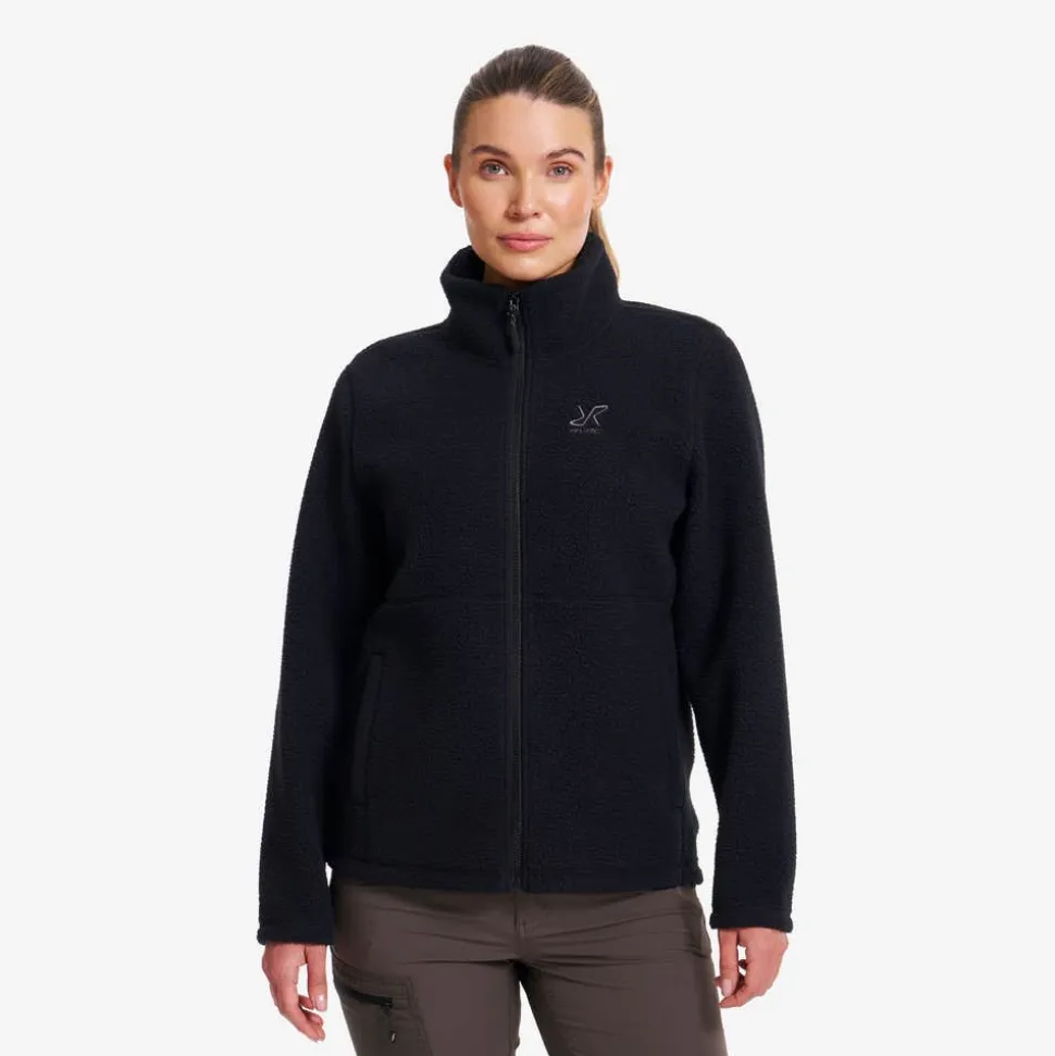 Moss Pile Fleece Jacket Dame