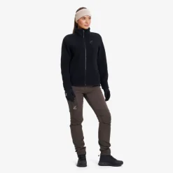 Moss Pile Fleece Jacket Dame