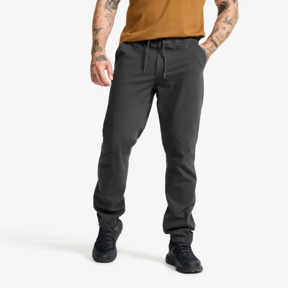 Oak Twill Stretch Joggers Herre