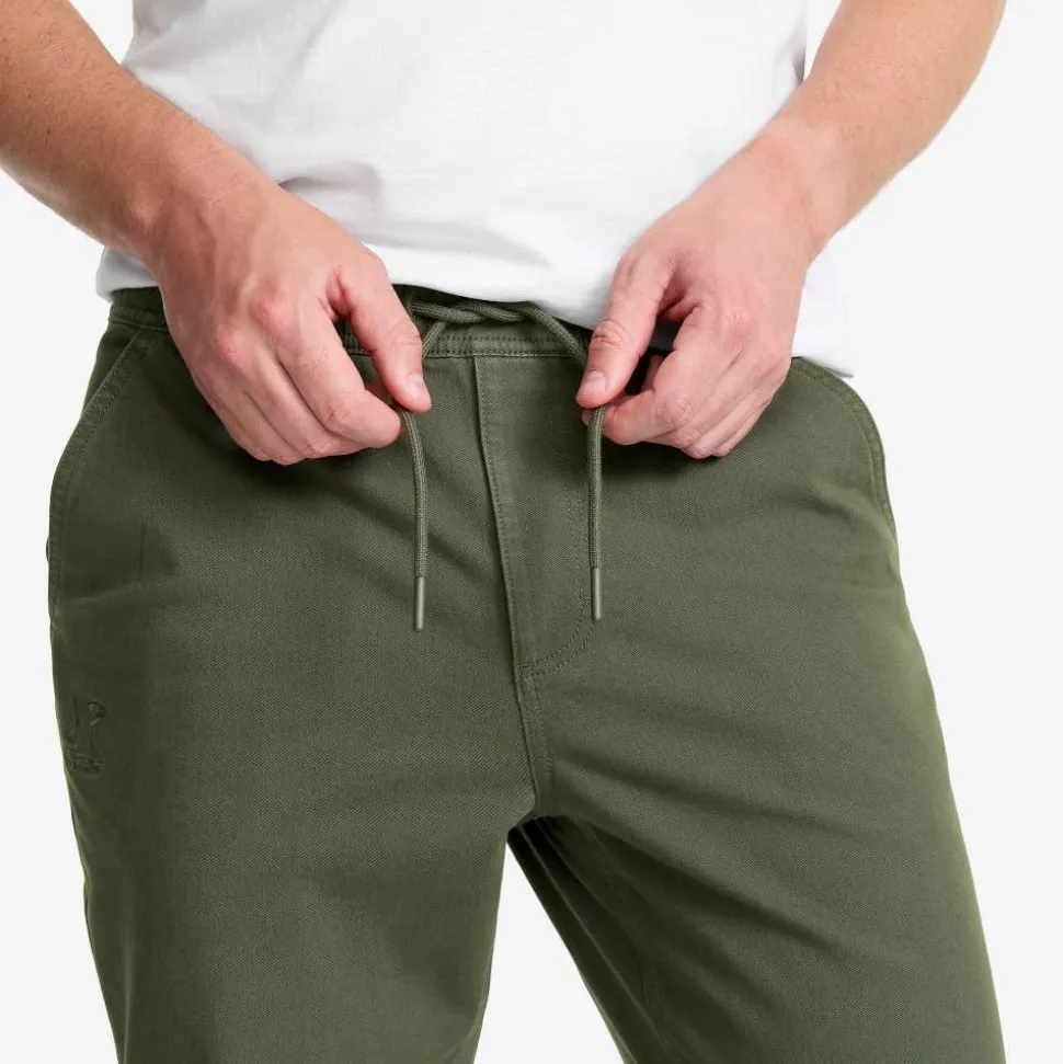 Oak Twill Stretch Joggers Herre