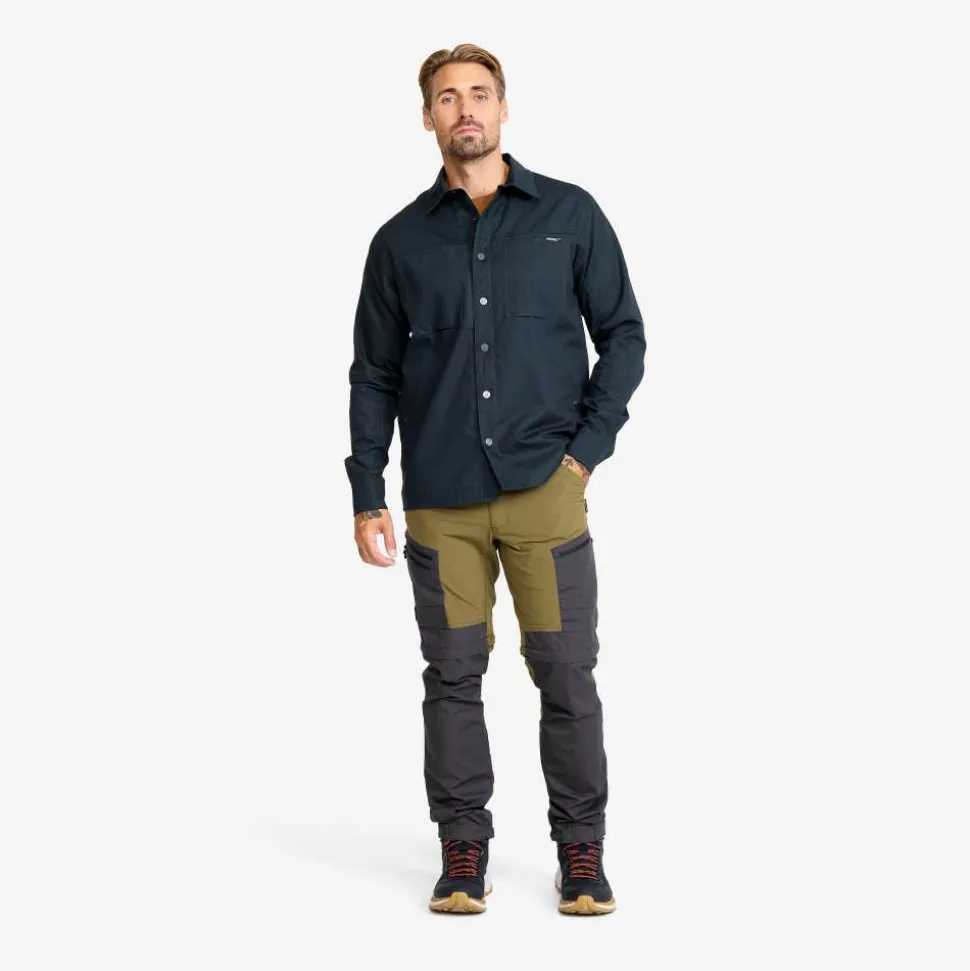 Outback Fleece Lined Overshirt Herre