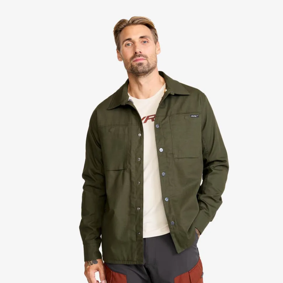 Outback Fleece Lined Overshirt Herre